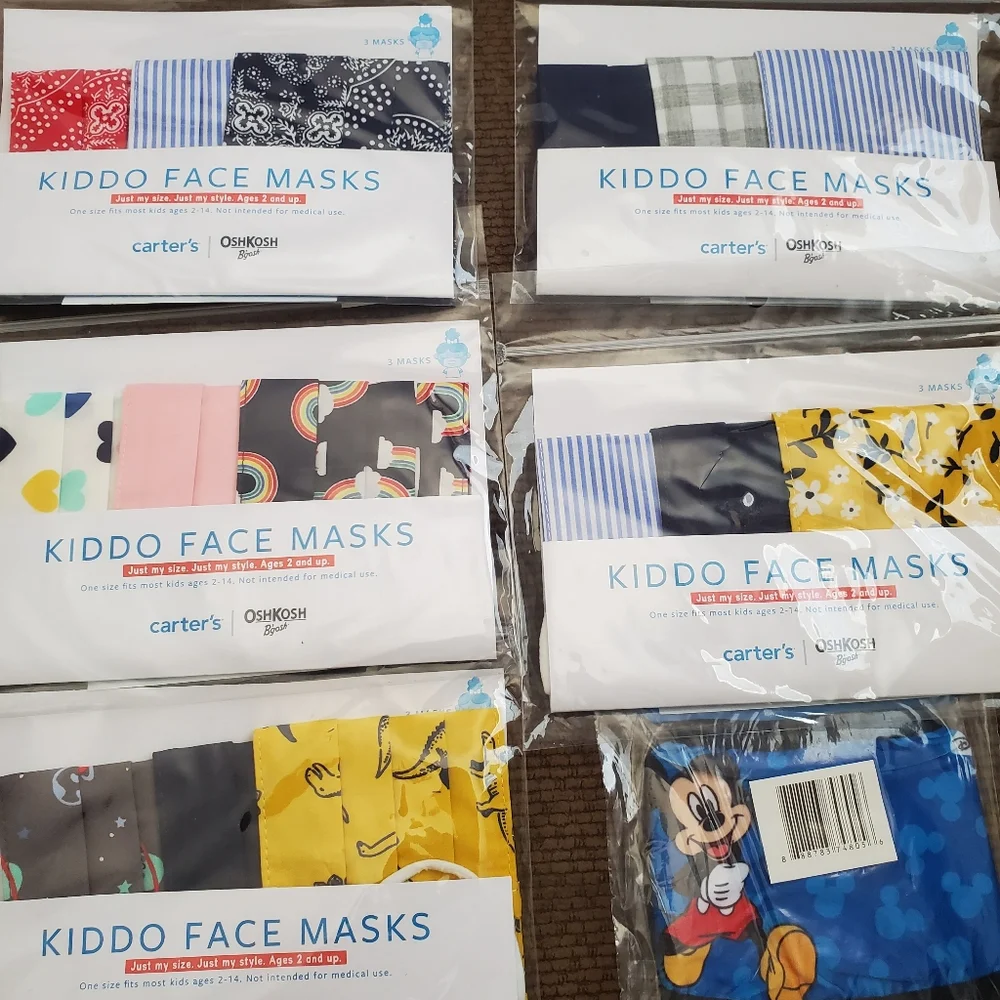 Mickey kids face mask